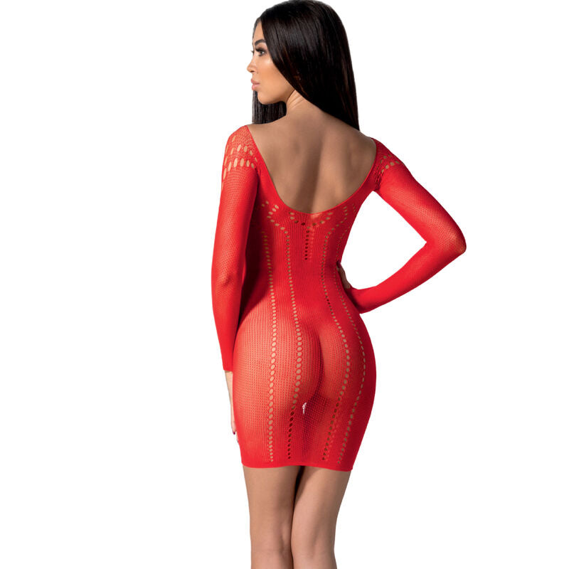 Bs101 black bodystocking one size