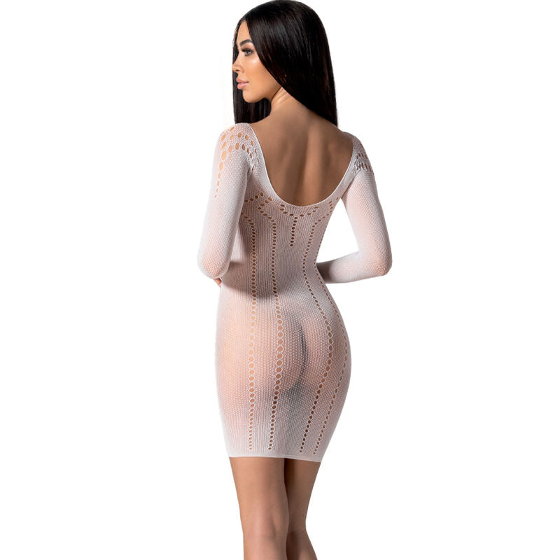 Bs101 black bodystocking one size