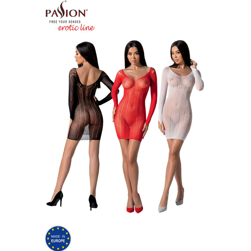 Bs101 black bodystocking one size