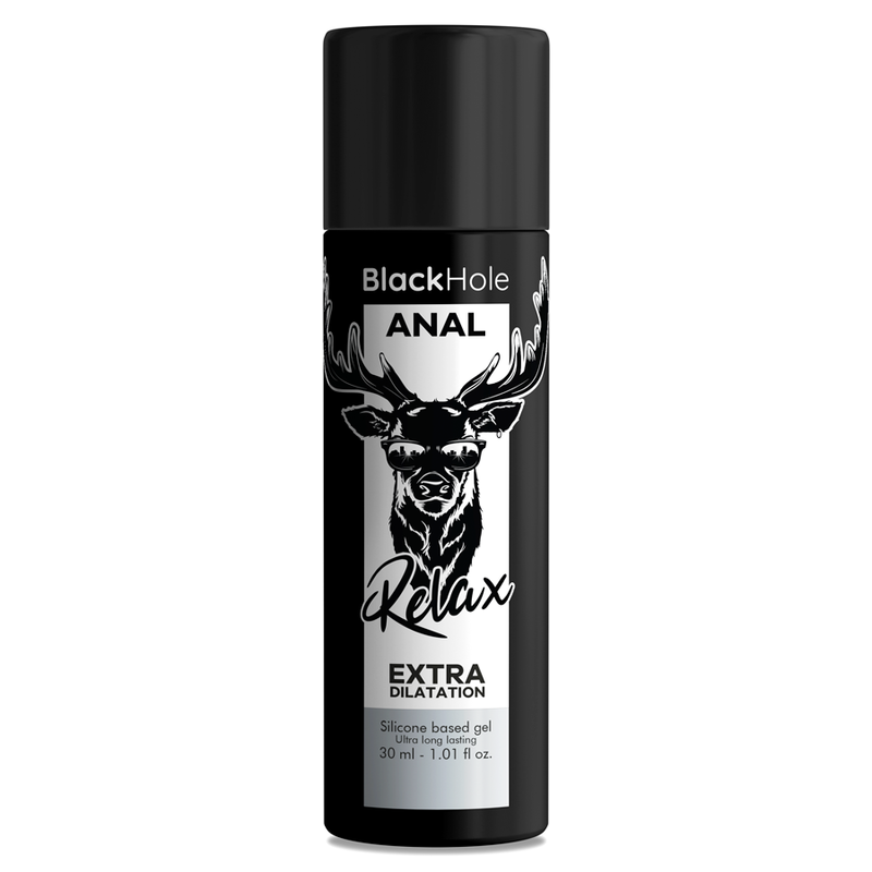 Gel trou noir base silicone dilatation anale 30 ml