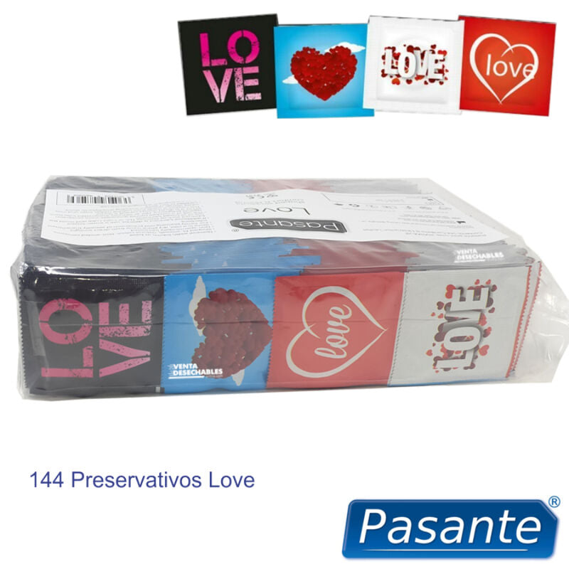 Préservatifs love bag 144 unités