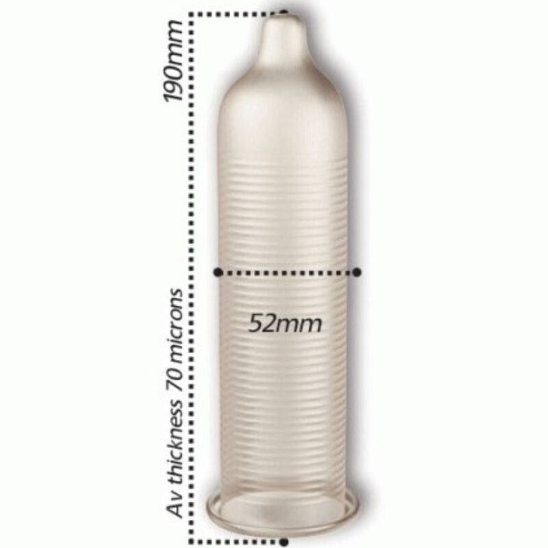 Cooling effect condoms bag 144 units
