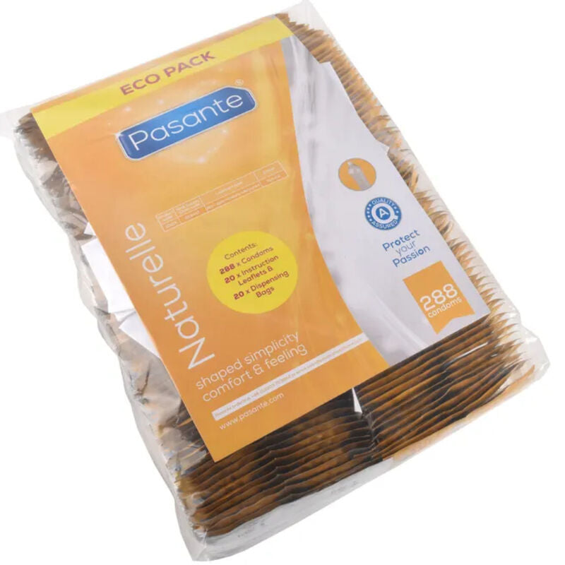 Eco pack natural condoms bag 288 units
