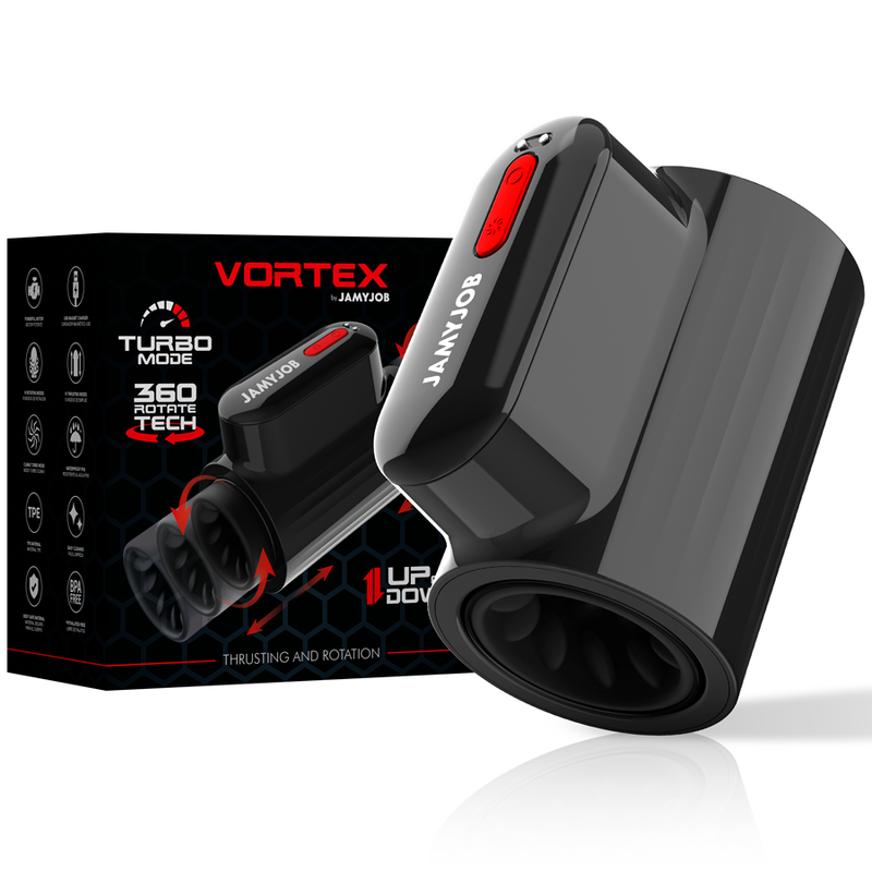 Masturbateur  vortex et rotation tech turbo mode