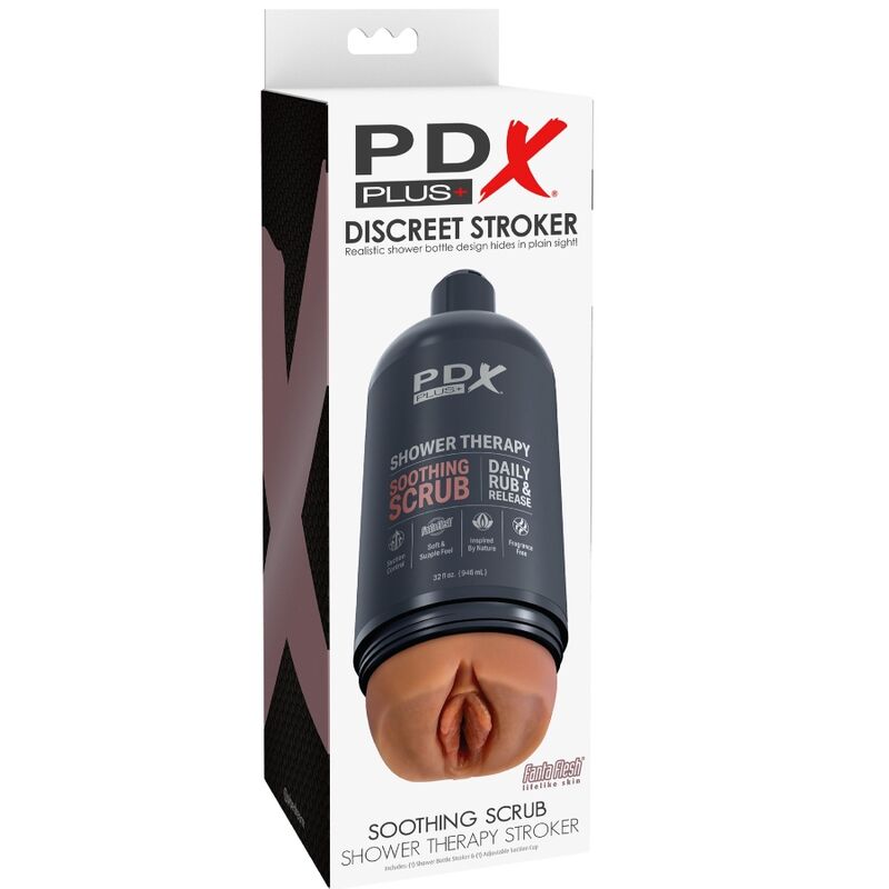 Masturbator stroker discreet bottle design scrub soothing shampoo candy