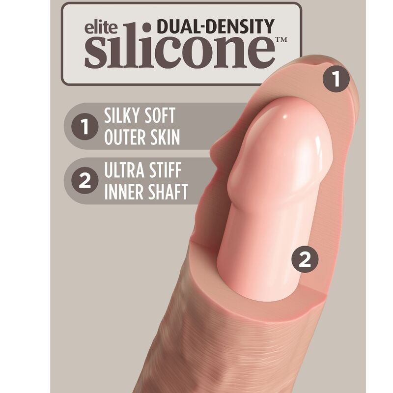 Elite Realistic Silicone Dildo 10"