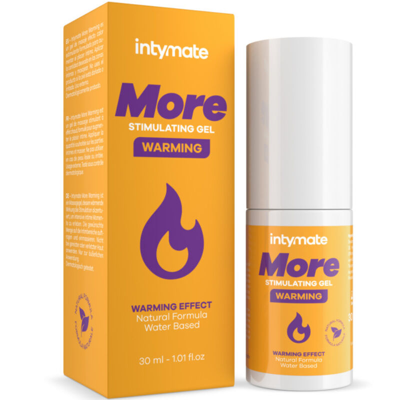 Gel de massage à base d'eau plus d'effet chaleur pour elle 30 ml