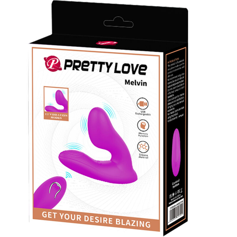 Melvin Clitoris Massager with Remote Control