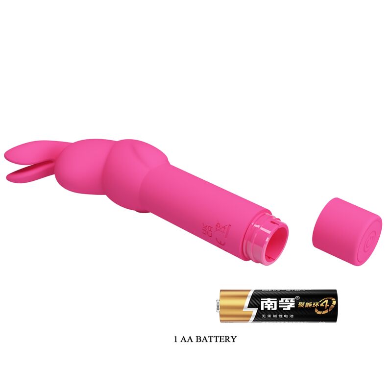 Gerardo Fuschia Rabbit Silicone Vibrator