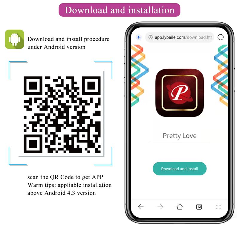 Fisher Pink Vibrating Egg App Controlled