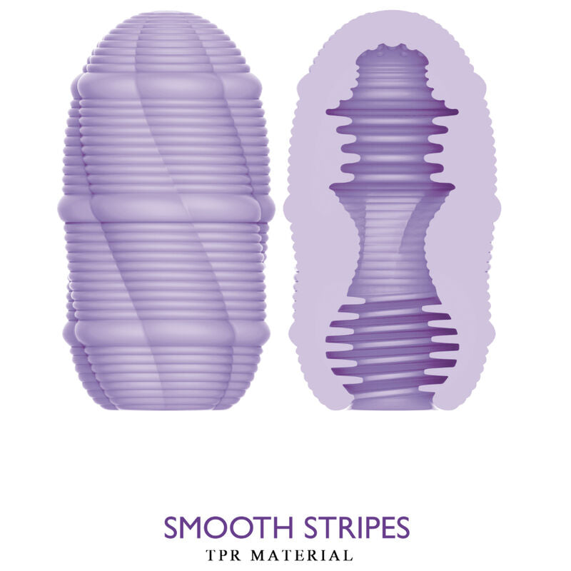 Cupid Smooth Stripes Masturbator Egg