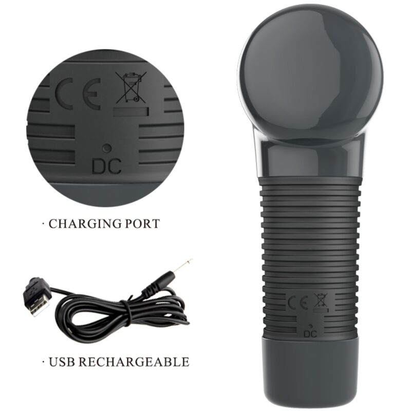 Rechargeable massager 7 functions 5 speeds