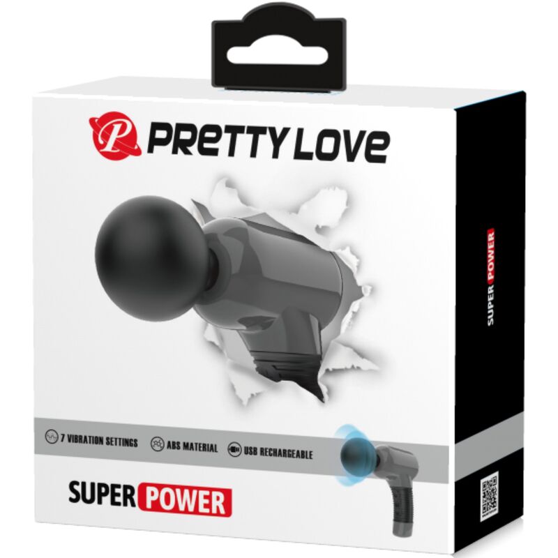Rechargeable massager 7 functions 5 speeds