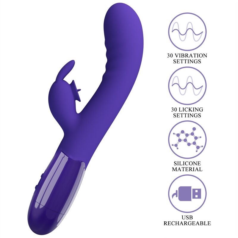 Cerberus youth purple rabbit vibrator