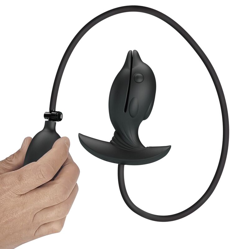 Inflatable &amp; Rechargeable Dolphin Anal Plug