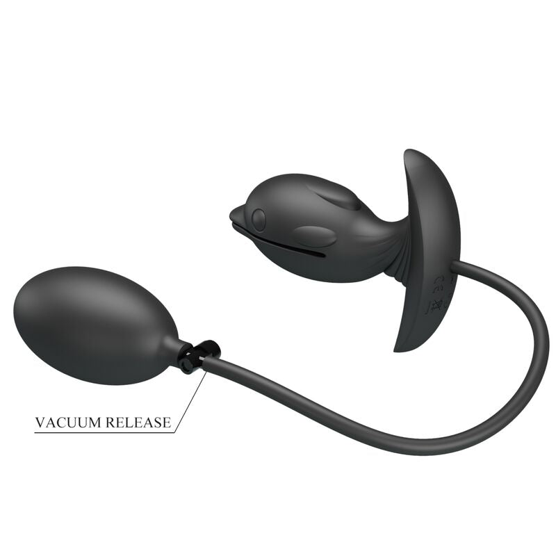 Inflatable &amp; Rechargeable Dolphin Anal Plug