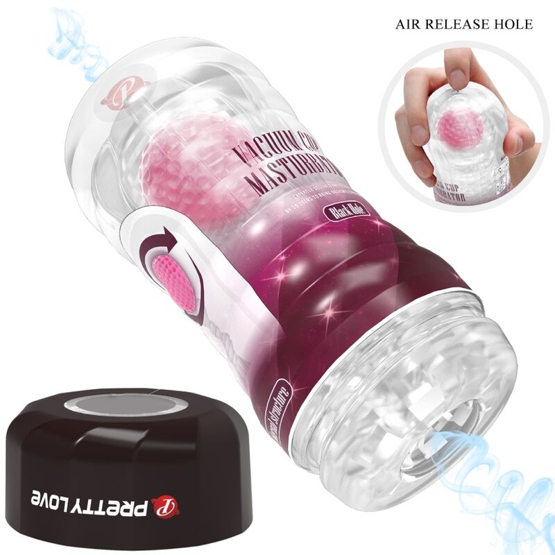 Pink masturbator cover