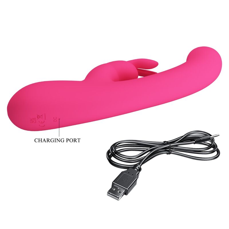 Lamar Rabbit and G-Spot Vibrator Pink