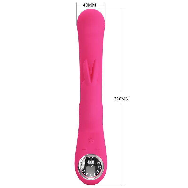 Lamar Rabbit and G-Spot Vibrator Pink