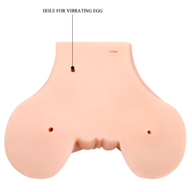 Realistic mesh vagina and anus with vibration