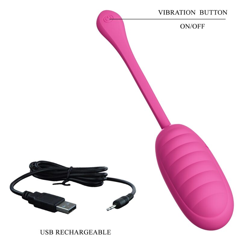 Oeuf vibrant rechargeable catalina rose