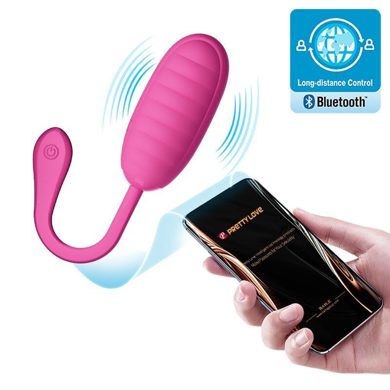 Oeuf vibrant rechargeable catalina rose