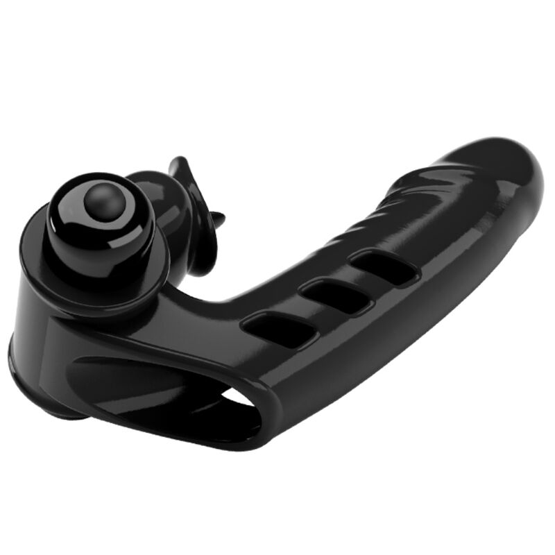 Corbin Black Vibrator Finger Cover