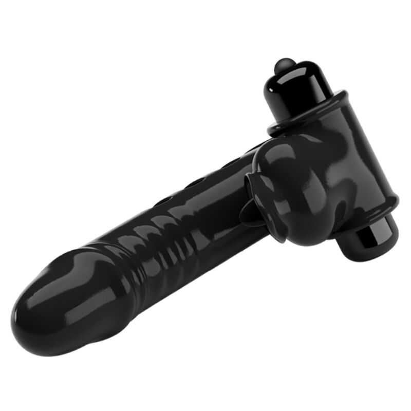 Corbin Black Vibrator Finger Cover