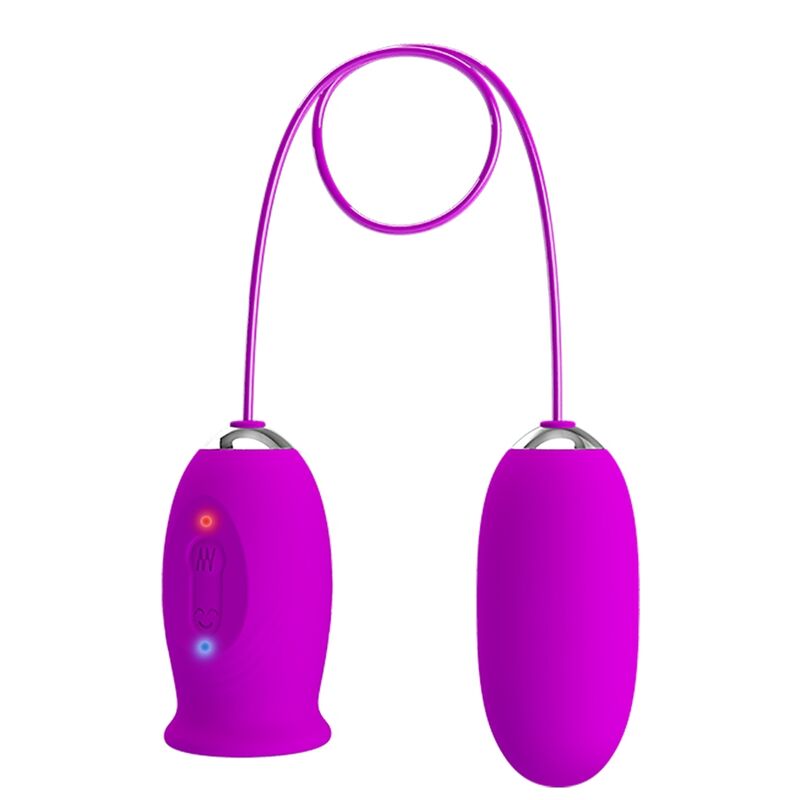 Vibrateur rechargeable daisy dual egg violet