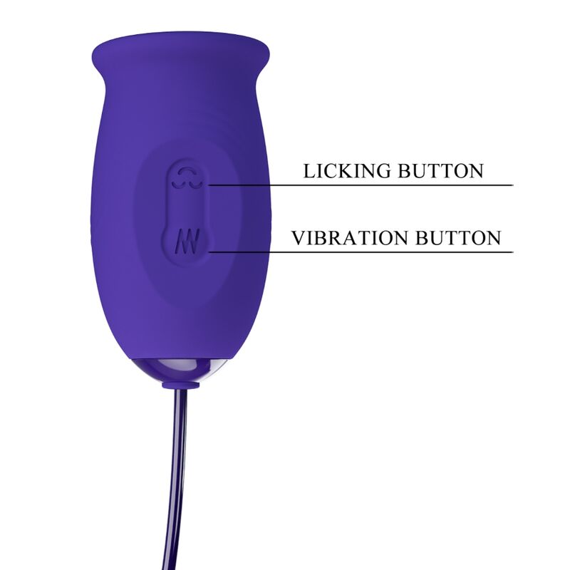 Daisy Youth Rechargeable Vibrator Stimulator Purple