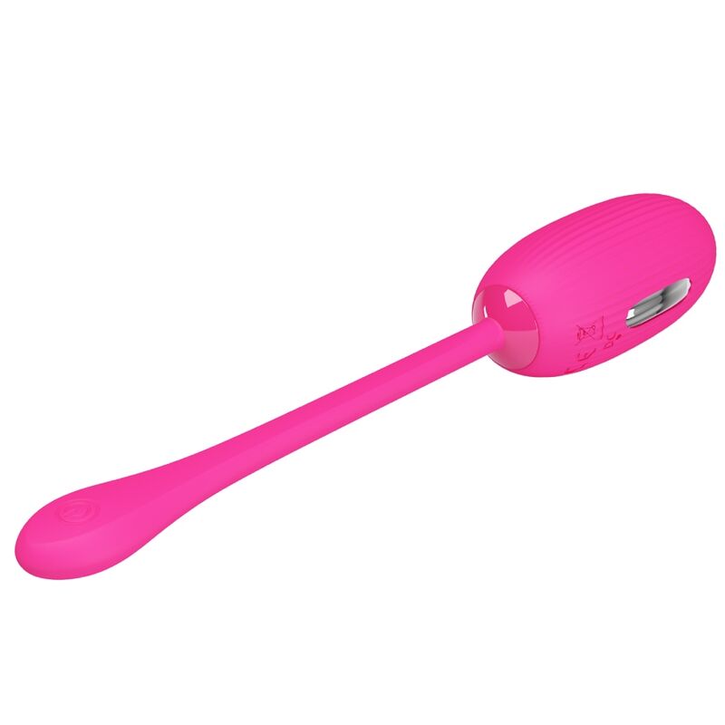 Oeuf vibrant rechargeable doreen magenta télécommande