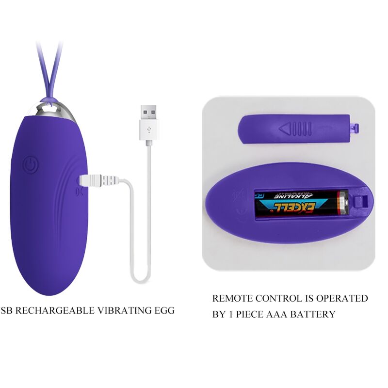 Jenny Youth Violating Egg Remote Control Violet