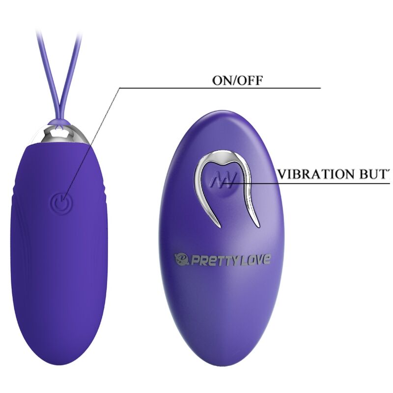 Jenny Youth Violating Egg Remote Control Violet