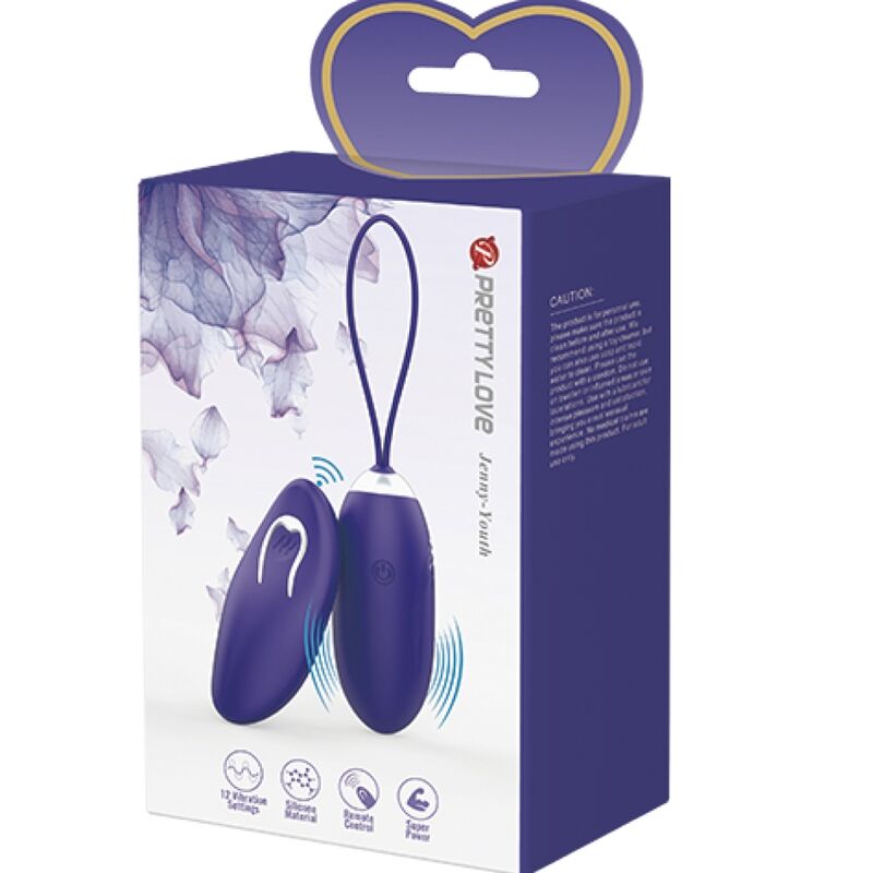 Jenny Youth Violating Egg Remote Control Violet