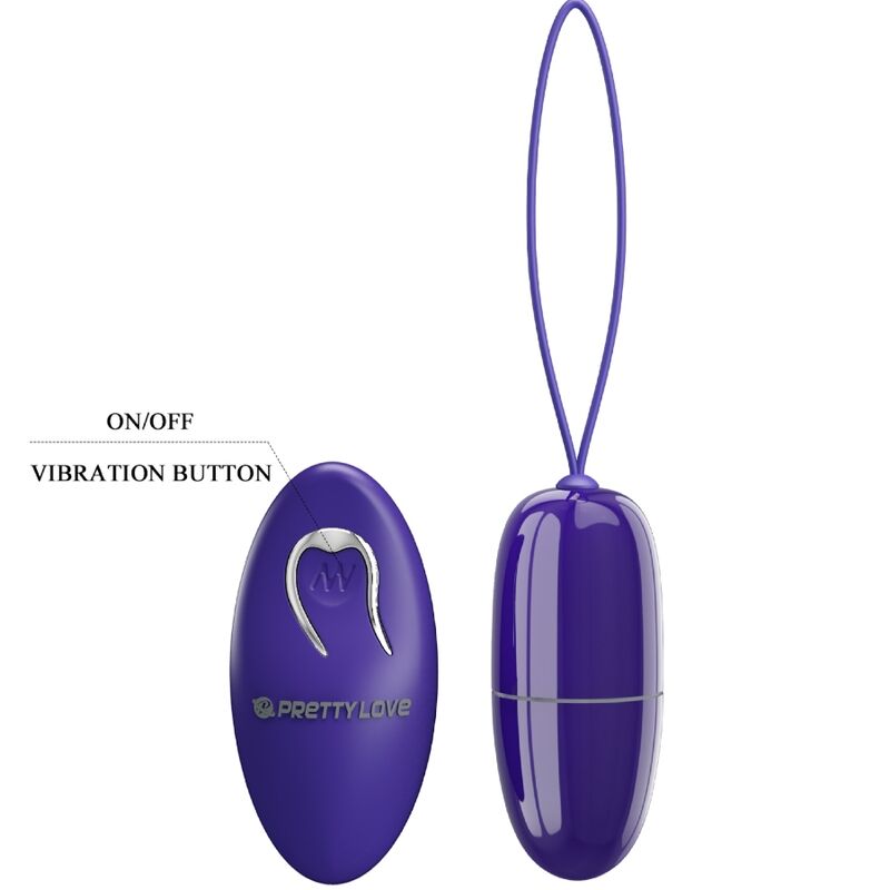 Selkie Youth Mini Vibrating Egg Remote Control Purple