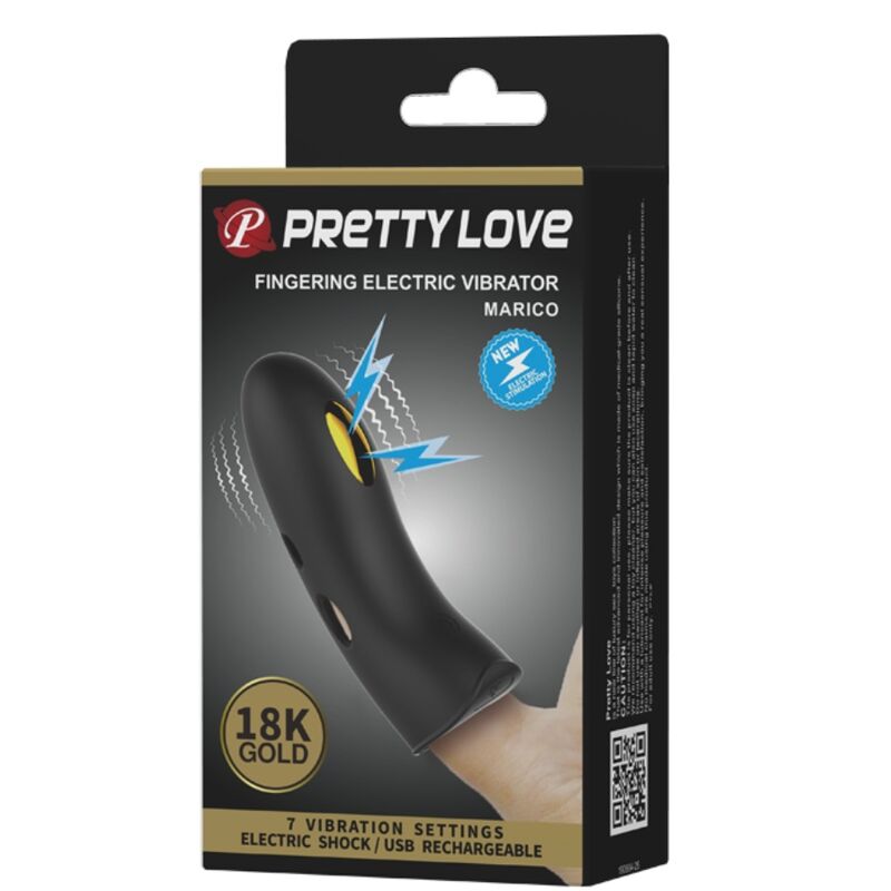 Marico black electrostimulator finger covers