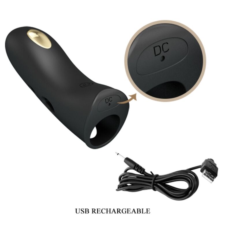 Marico black electrostimulator finger covers
