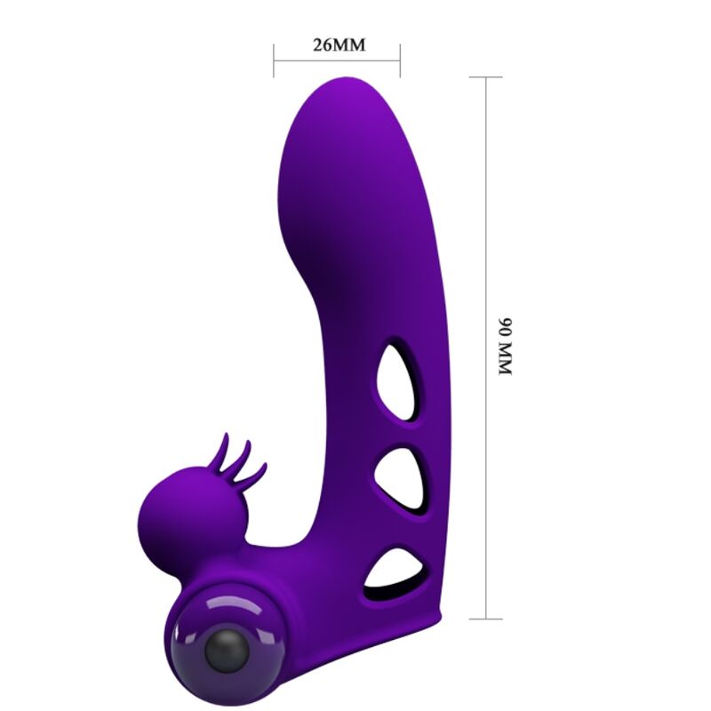 Orlando Purple Vibrator Finger Cover