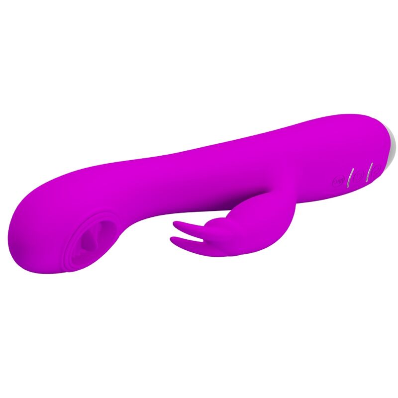 Rachel Rechargeable Vibrator with Suction Cup Purple