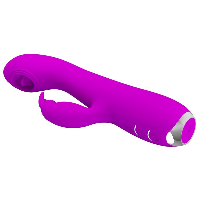 Rachel Rechargeable Vibrator with Suction Cup Purple