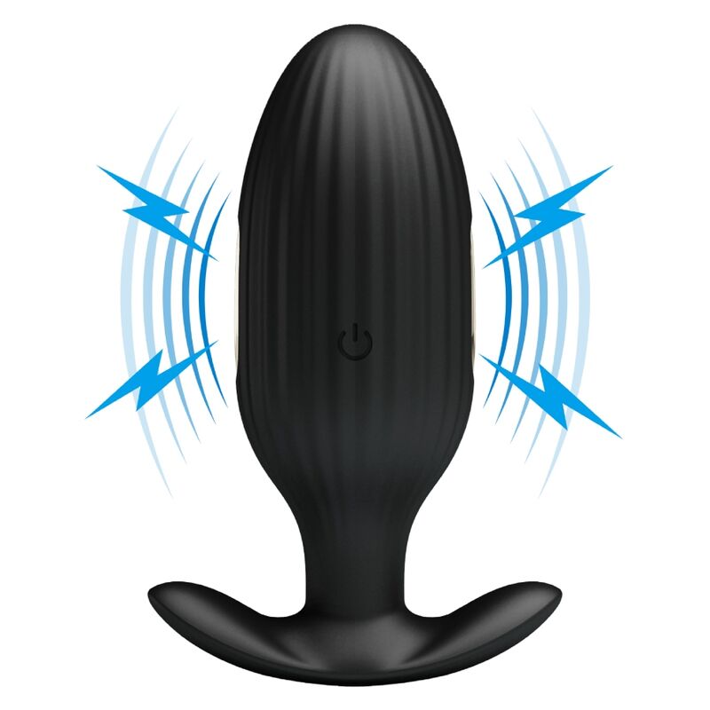 Jefferson Black App Controlled Anal Plug