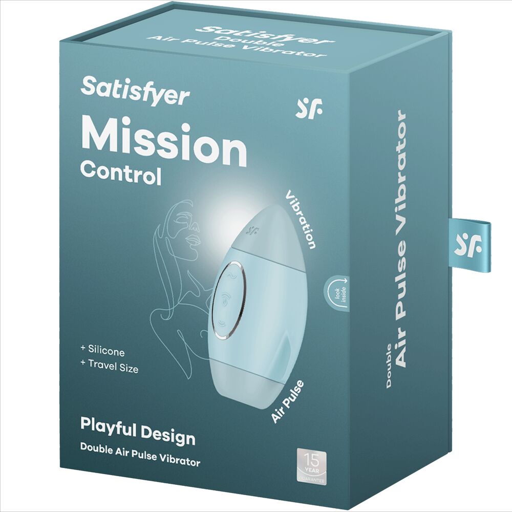 Mission Control Small Double Pulse Vibrator Lilac