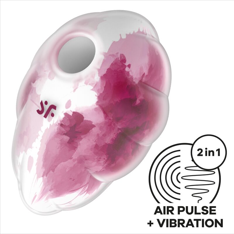 Cloud Dancer Green Air Pulse Vibrator
