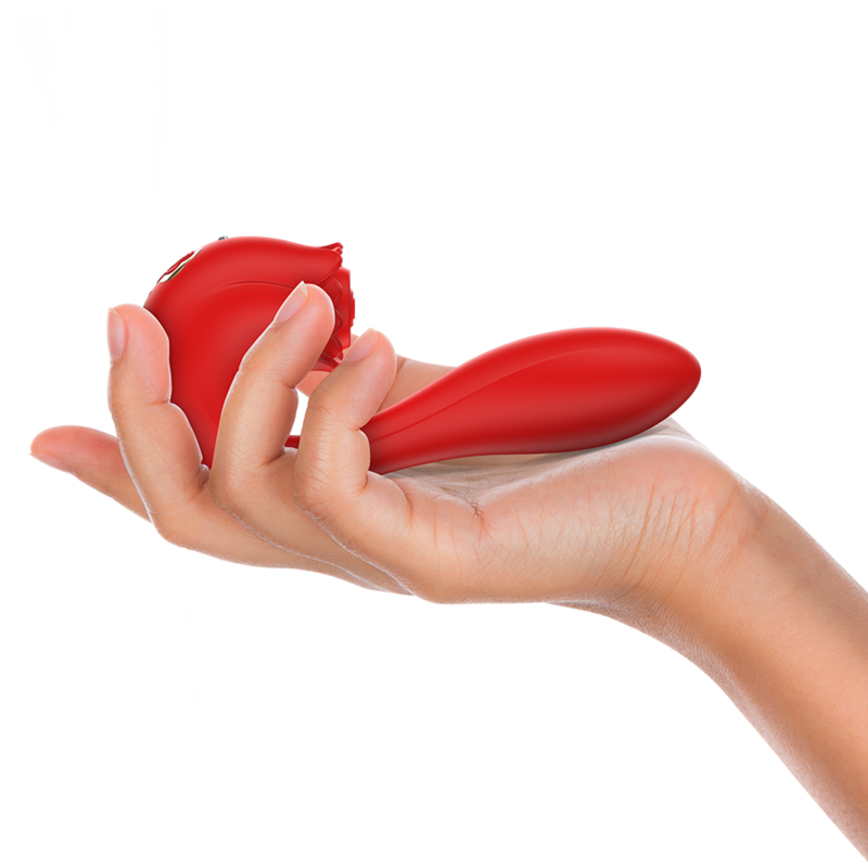 Selena Vibrating Stimulator + Tapping Red