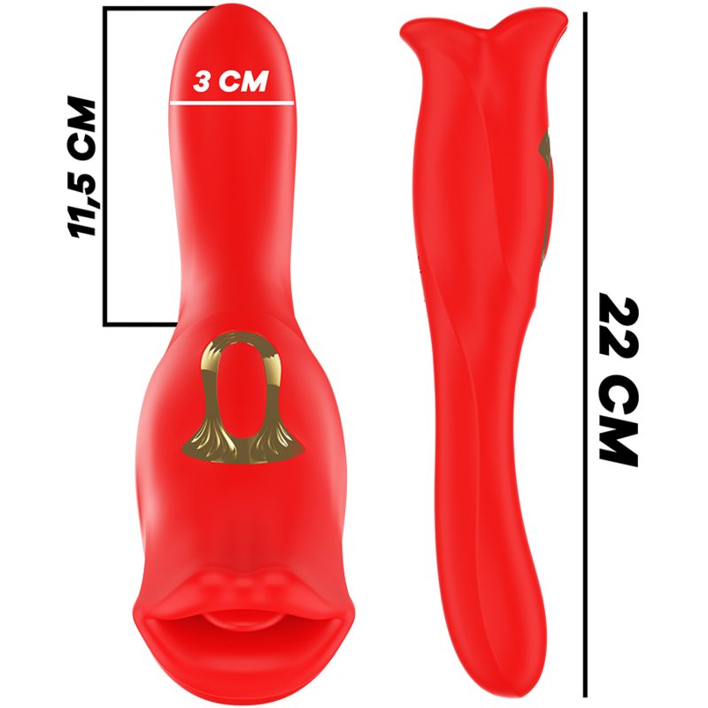 Siena triple vibrating + biting pleasure