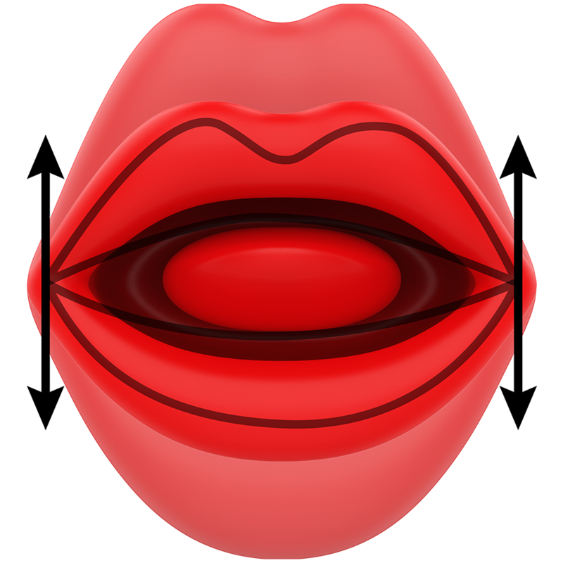 Siena triple vibrating + biting pleasure