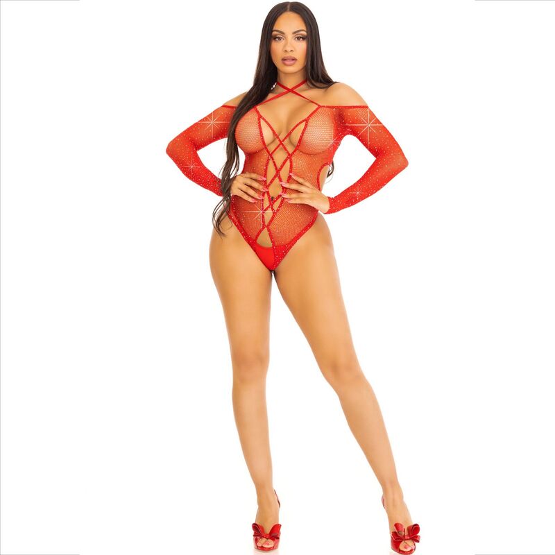 Corps crothless avec rouge brillant