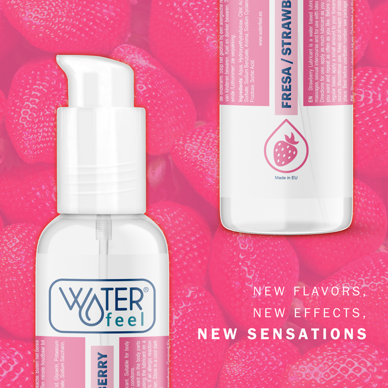 Strawberry Water Based Lubricant 175ml