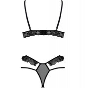 Dolly set dos piezas negro s/m