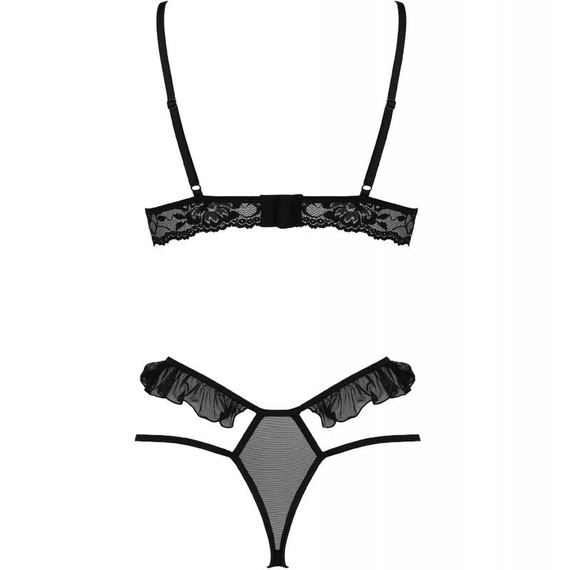 Dolly set back piezas black s/m